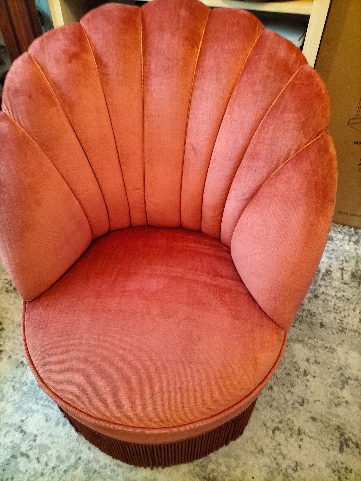 Poltrona cor coral