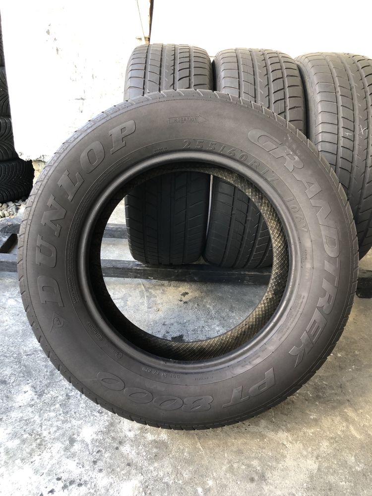 Шини Dunlop 255 60 R 17 4шт Літо (224) Резина