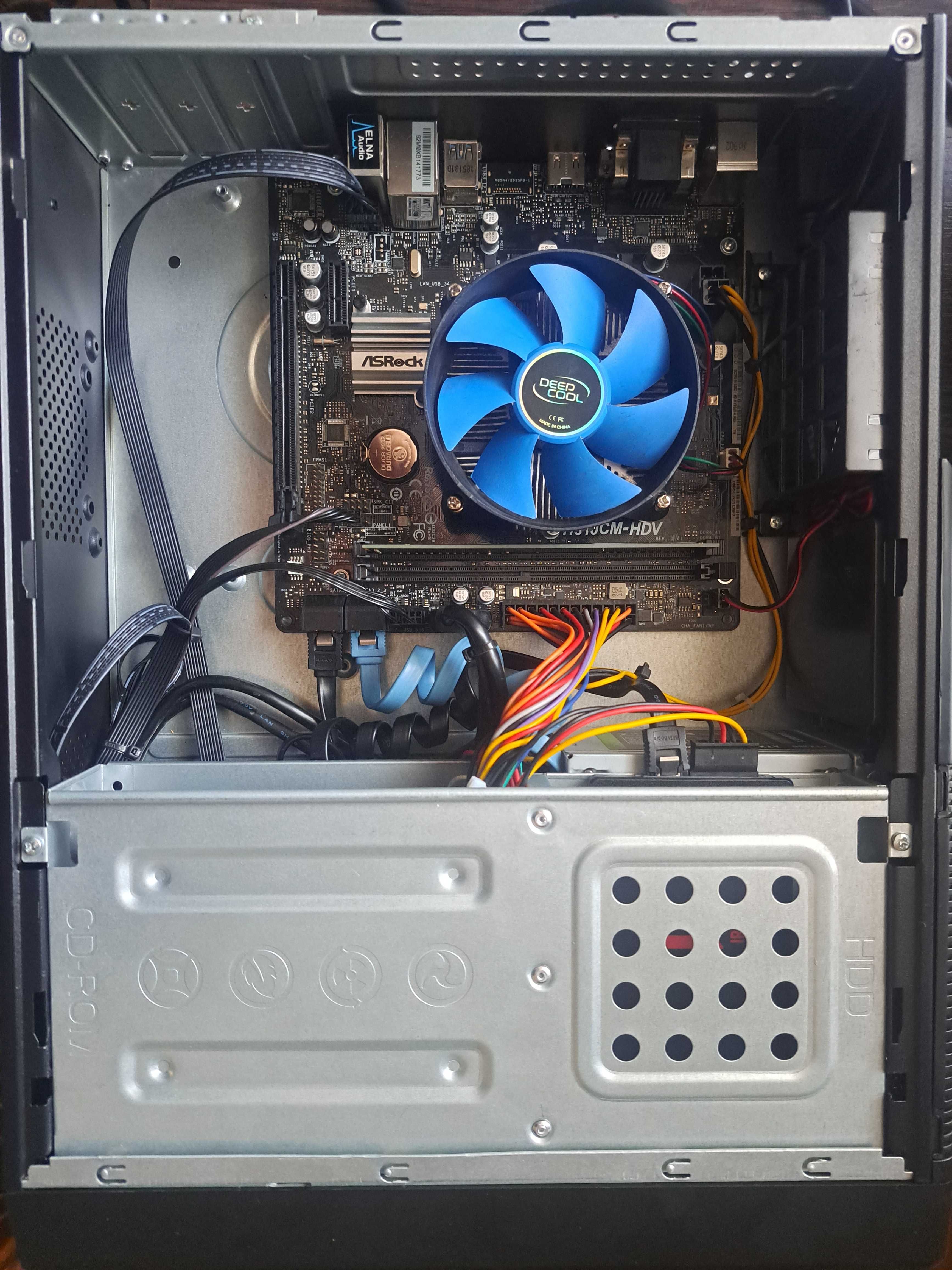 Комп’ютер дешево! 5000грн  i5-8400 (Працює добре! Є 2 нюанси)
