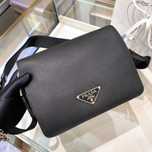 Torebka Na Ramię/Torba Czarna Prada Milano