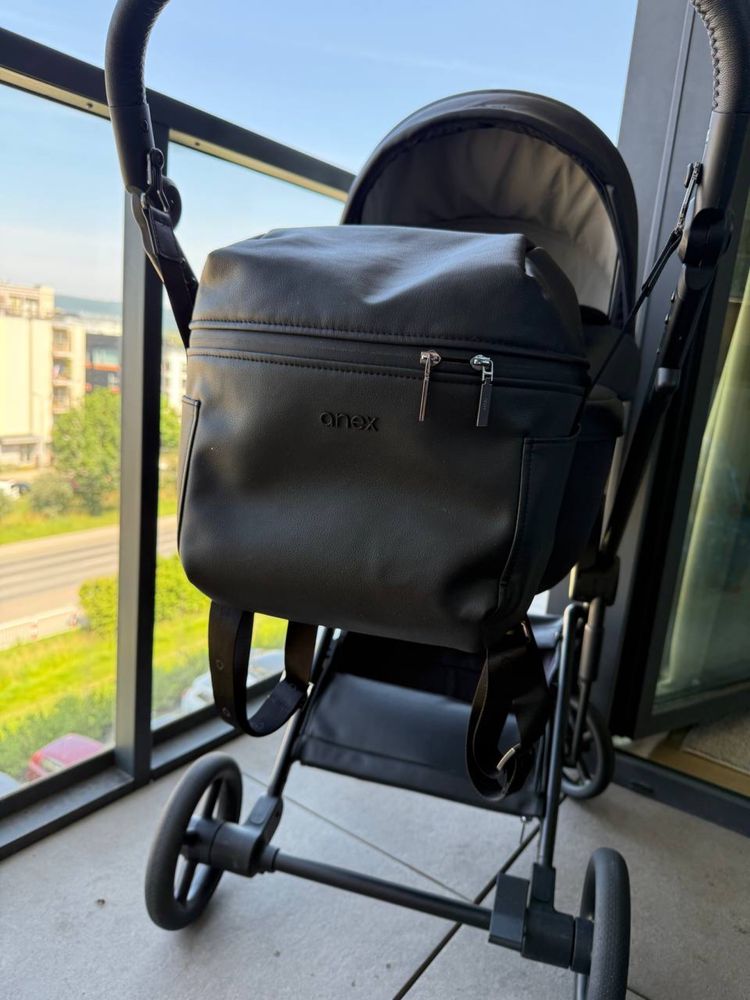 Wózek Anex Eli 2024 (2w1) + cybex Cloud G i-Size z Baza G