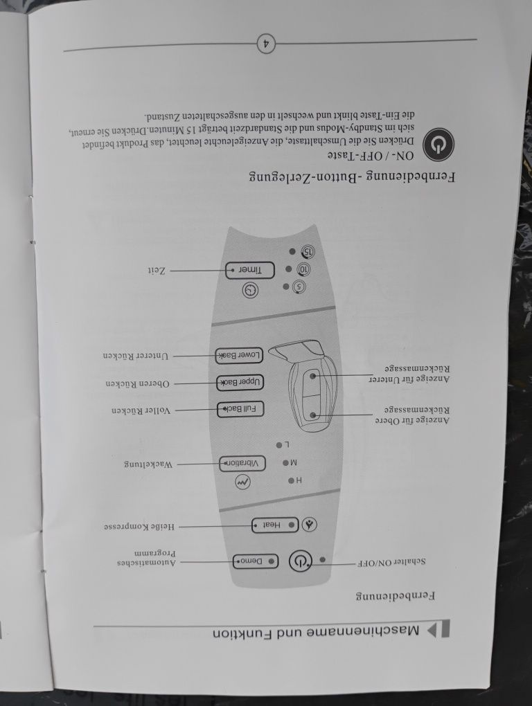 Mata masująca ARTON RT 2506 - stan bdb