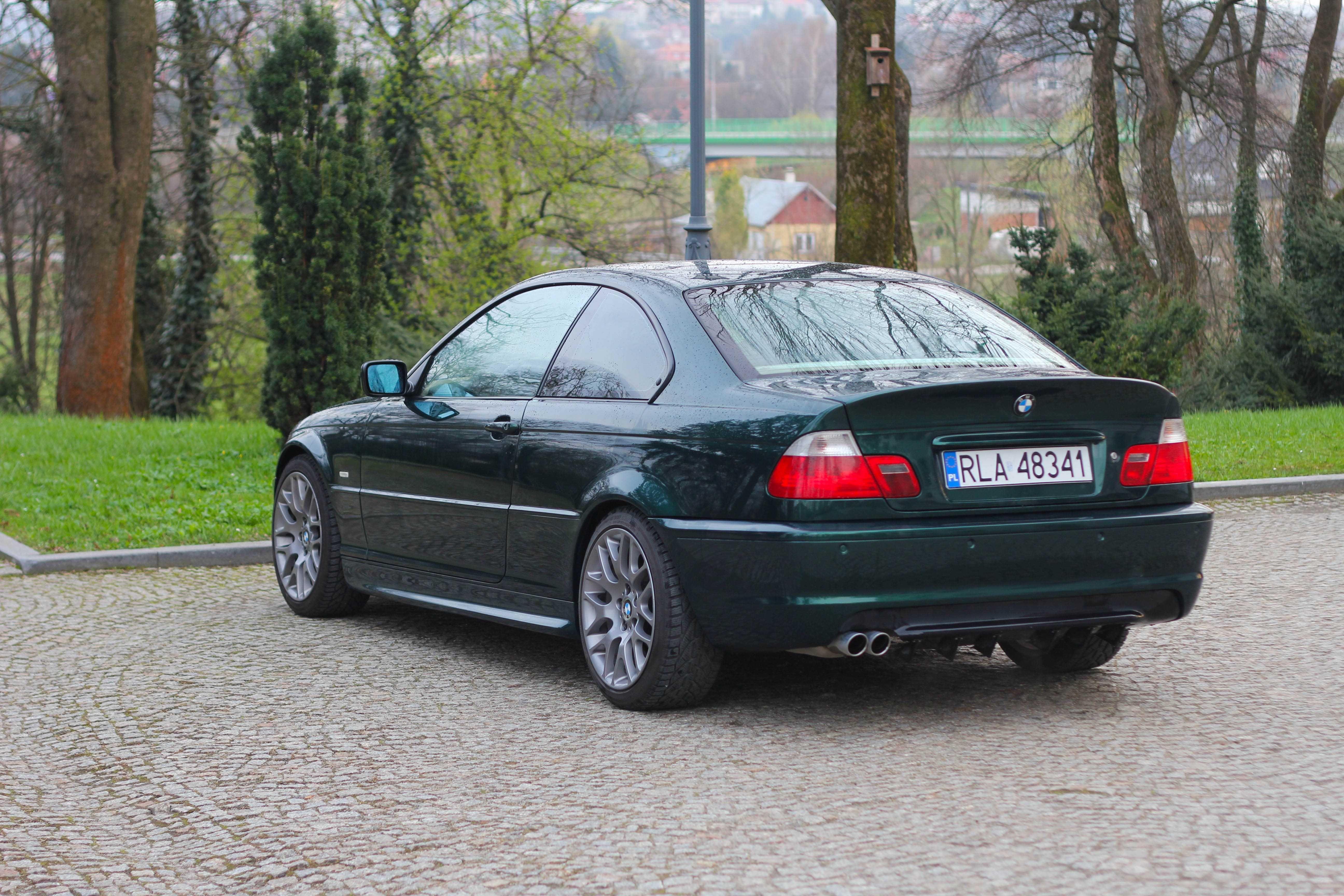 BMW e46 Coupe M-Pakiet LPG Xenon Roleta 18 Cotton