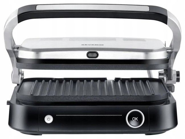 Grill stołowy kontaktowy Severin KG 2395 srebrny