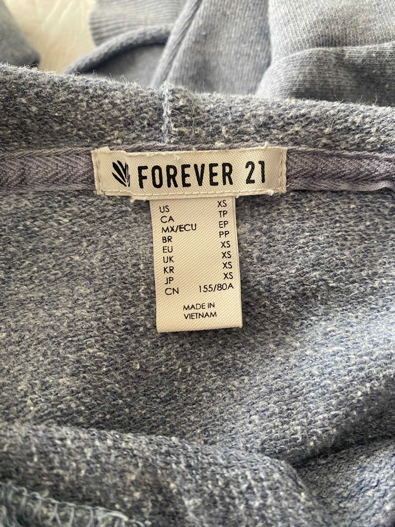 Bluza szara krótka