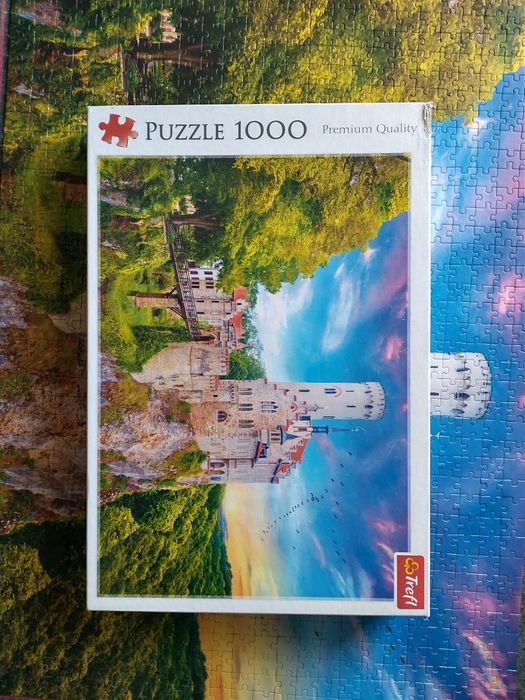 Puzzle Trefl 1000 elementów Zamek Lichtenstein