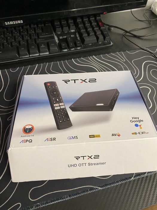 Нова ТВ приставка 14 android повний комплект