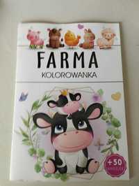 Farma kolorowanka