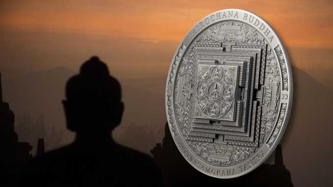 VAIROCHANA BUDDHA MANDALA Archeology Symbolism Antiqued Mongolia 2022