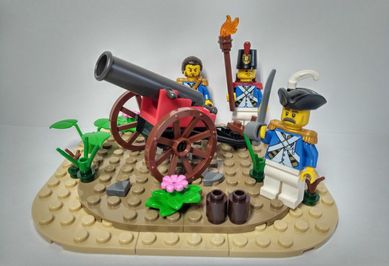 Lego Pirates Piraci oddział armatni żołnierzy imperium #2