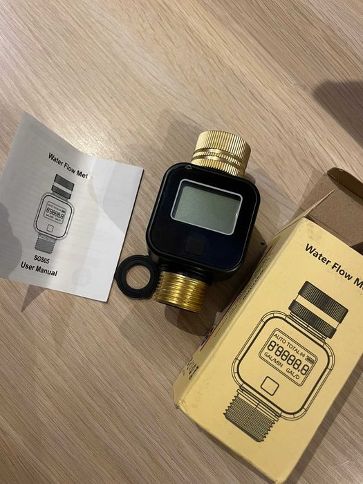 Cyfrowy miernik przepływu wody IP6X nawadniania ogrodu na zewnątrz