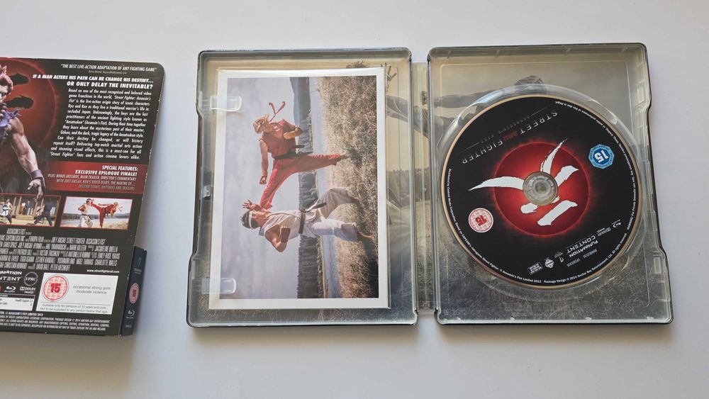 blu ray Street Fighter - Assassin's Fist steelbook