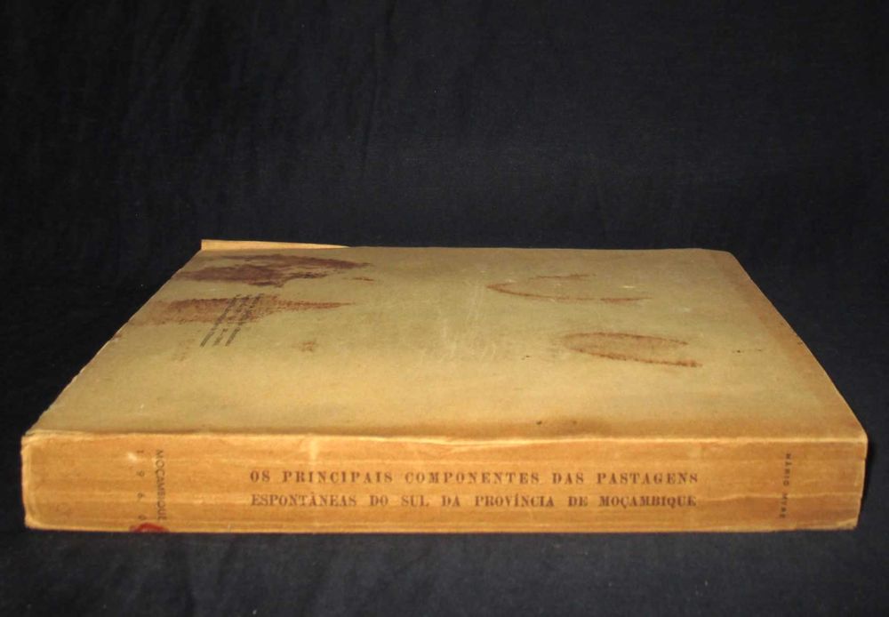 Livro Principais componentes das pastagens espontâneas sul Moçambique