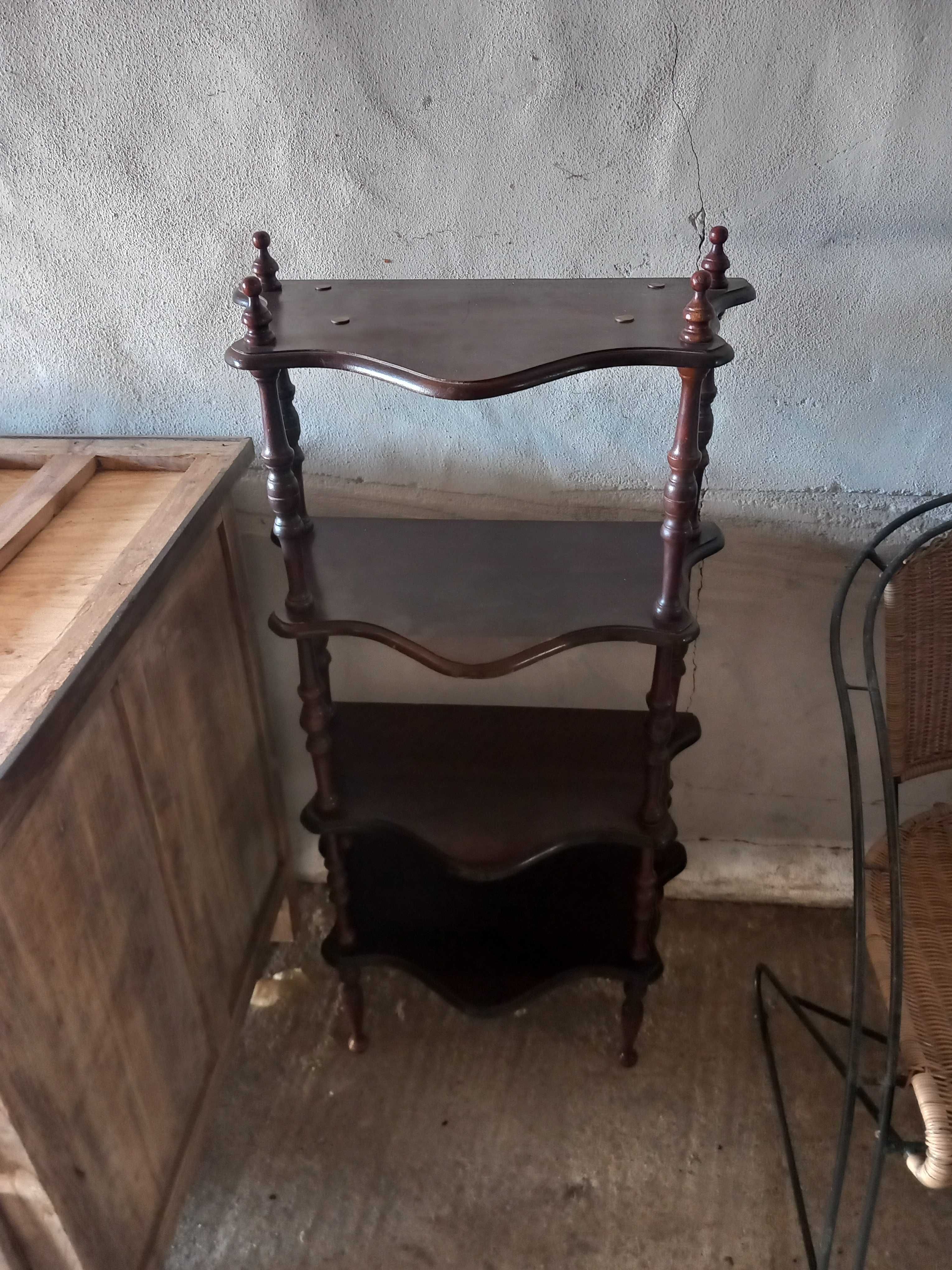 Estante/Prateleira de 4 camadas/prateleira exposição/suporte plantas