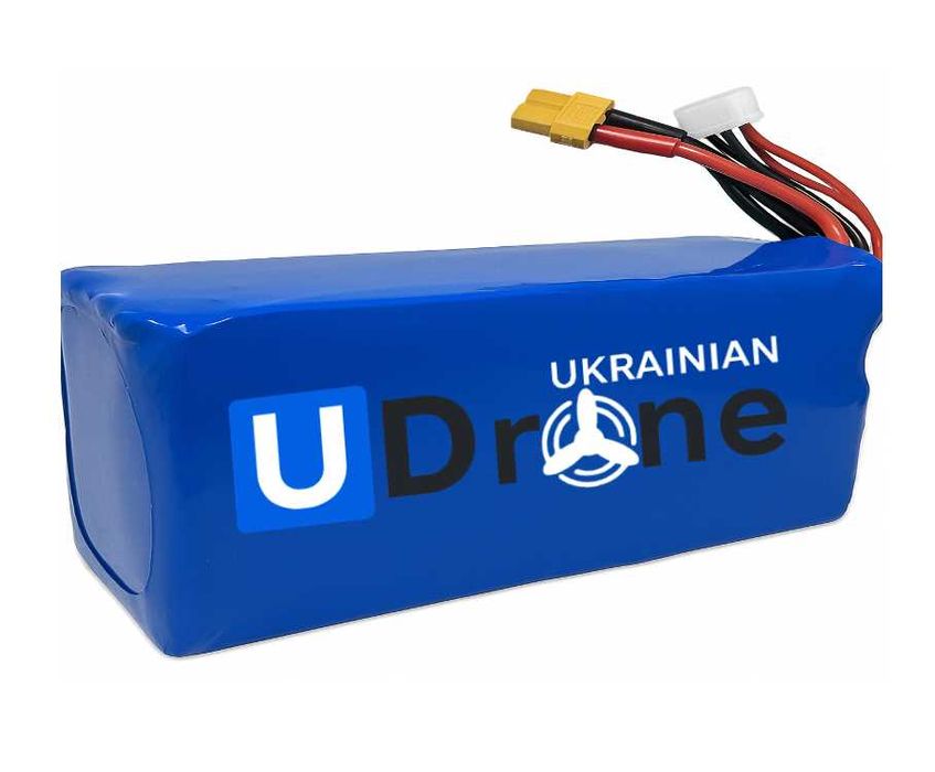 Акумулятор (батарея) для FPV (ФПВ) дрону 6S3P: 15000mAh, 45A, 22.2V