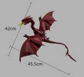 Smaug Hobbit Samotna góra, kompatybilny z lego 79018