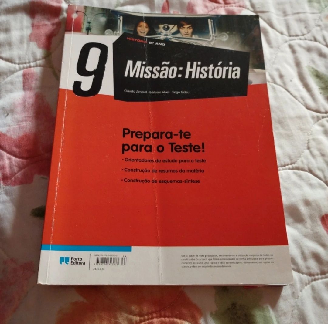 Manual/caderno de atividades história 9°