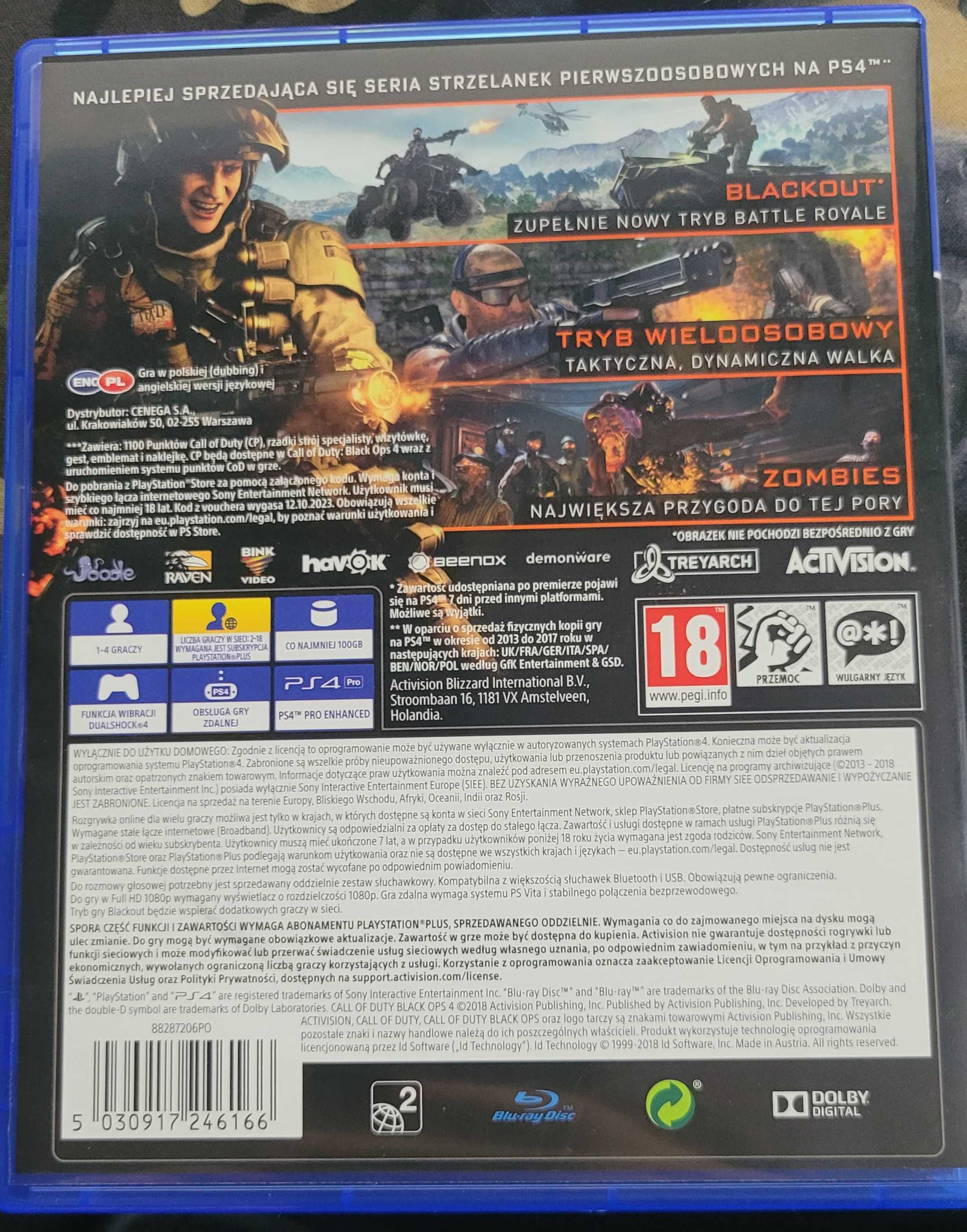 Call Of Duty Black Ops 4 PS4