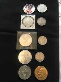 Коллекция серебряных монет