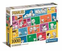 Puzzle 1000 Compact Peanuts, Clementoni
