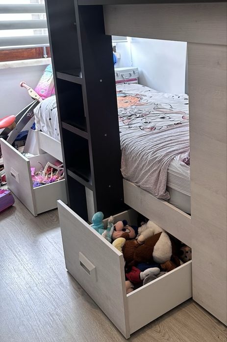 Beliche Trem Conforama + 1 Colchão Ikea