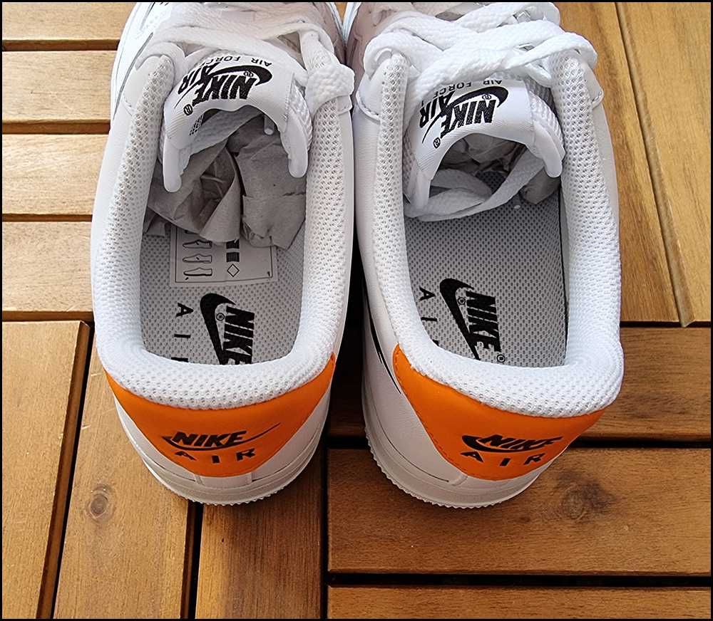 Nowe Oryginalne Nike Air Force 1 Low '07 Białe r. 38,5 / 24,5cm Wawa