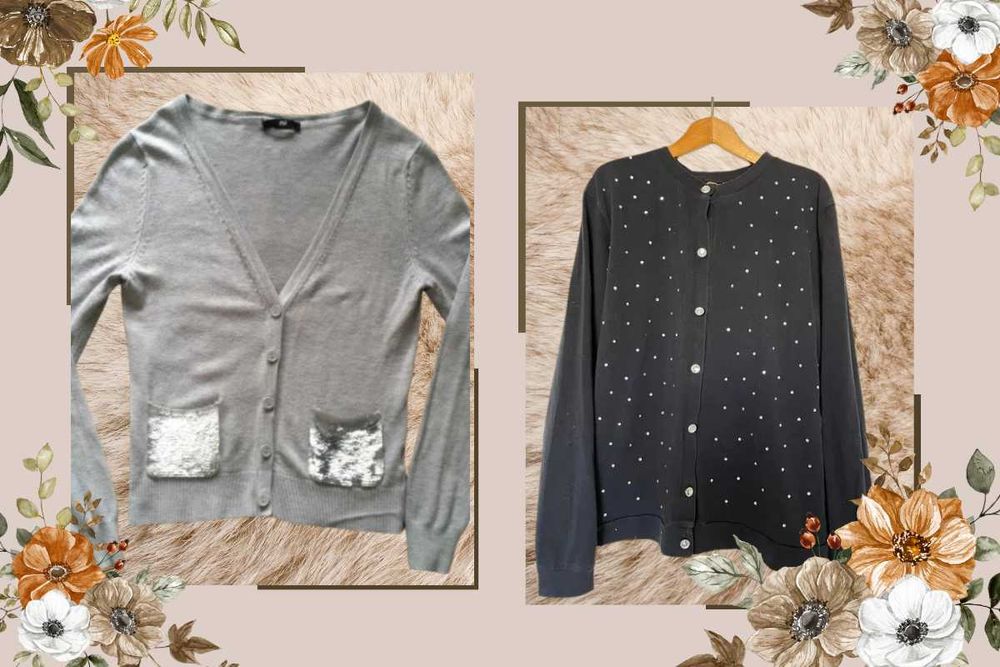 Кардиган із паєтками, кофта, реглан, 152-158