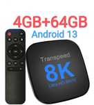 Смарт приставка 4/64gb Transpeed 8K ULTRA HD-MX10 SmartTV Box Android