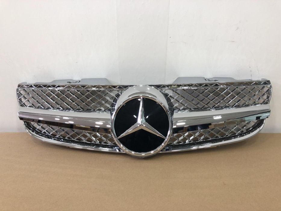 Решетка Радиатора Mercedes SL sl AMG R230 SL55 решетка 05-08г mercedes