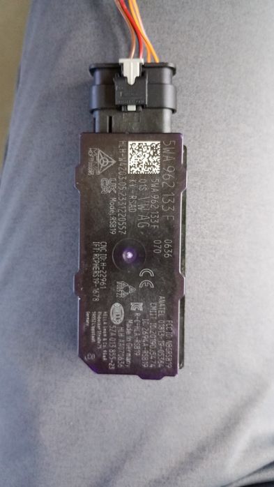 Audi Q4 e-tron keyless модуль 5wa962133f