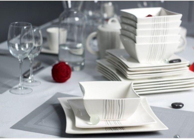 Serwis obiadowy Duo na 6 os. 18 części