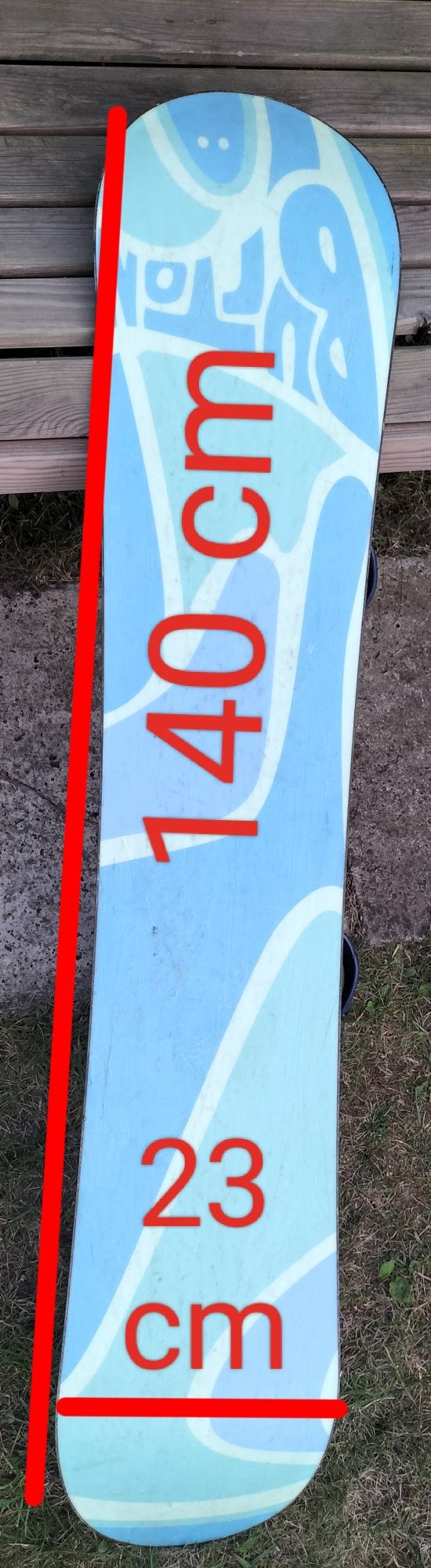 Deska snowboard 140 cm