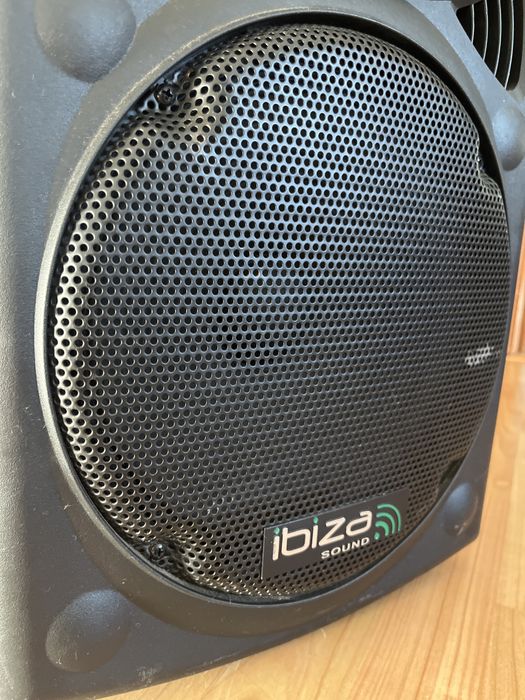 Kolumna mobilna Ibiza Sound  2 mikrofony gratis