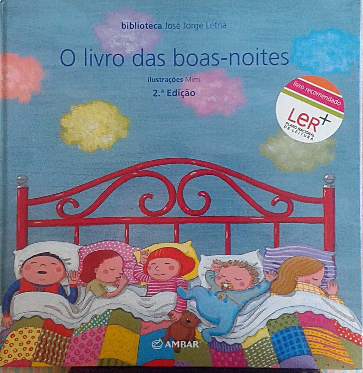 José Jorge Letria. O Livro das Boas Noites. LeR+. Inclui portes