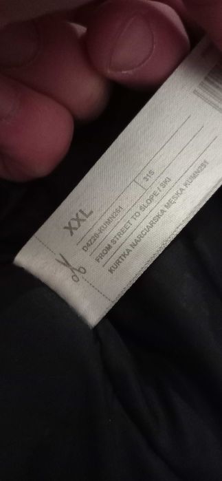 Kurtka narciarska 4F XXL męska zimowa membrana 8000