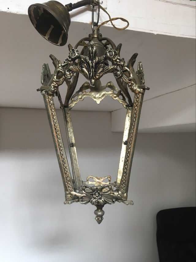 Candeeiro Lanterna Vintage sem vidros