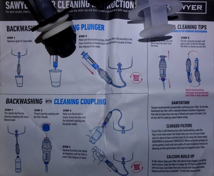 Фильтр для воды Sawyer Squeeze Water Filter Kit W/W ОРИГИНАЛ США