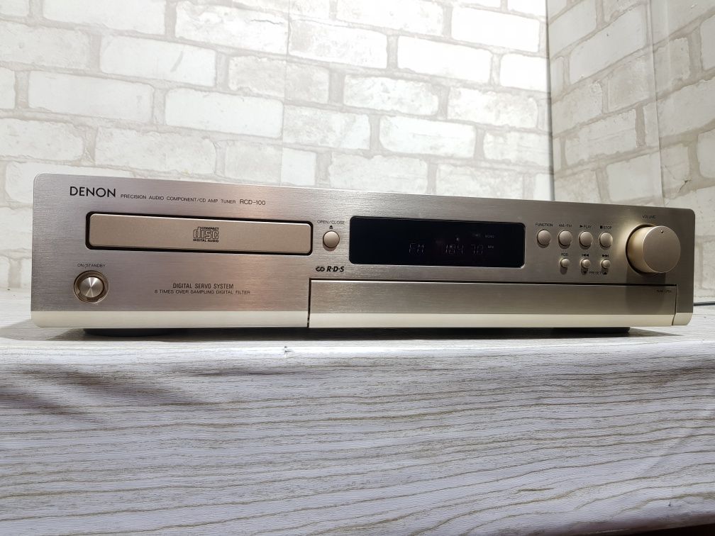 Ресивер/програвач CD дисків DENON RCD-100, *2x45 Вт, б/у з Німеччини