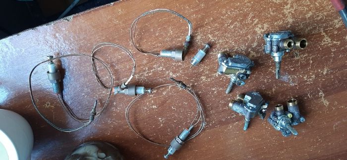 газовая поверхность Бош по частям