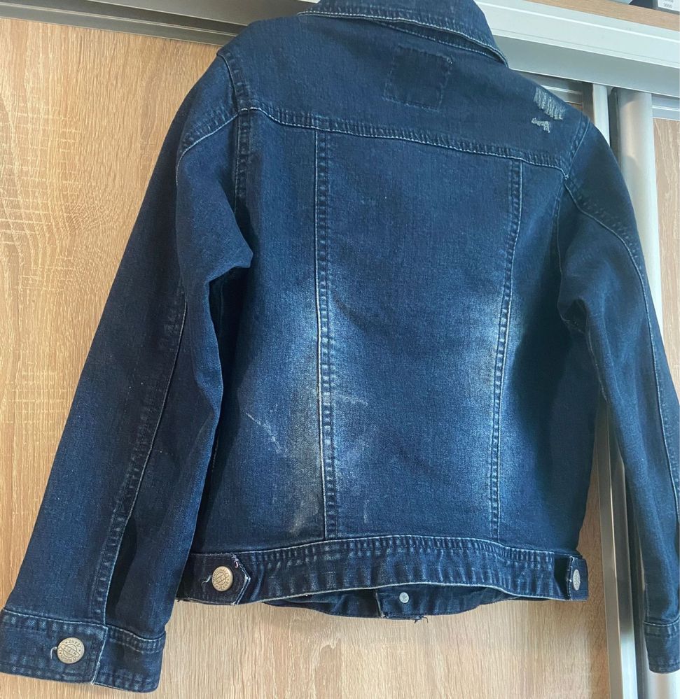 Курточка піджак джинсовая детская