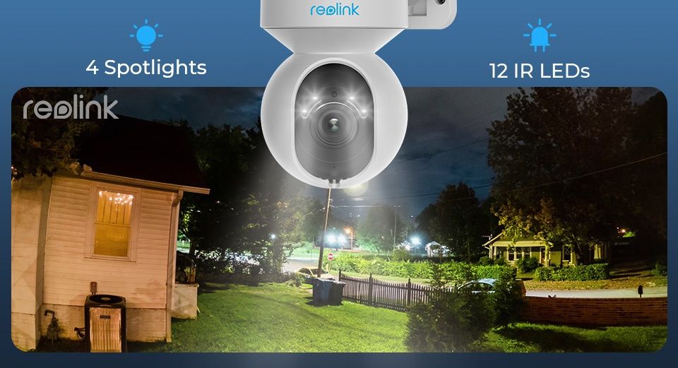 IP WiFi камера вулична Reolink E1 outdoor 5mp