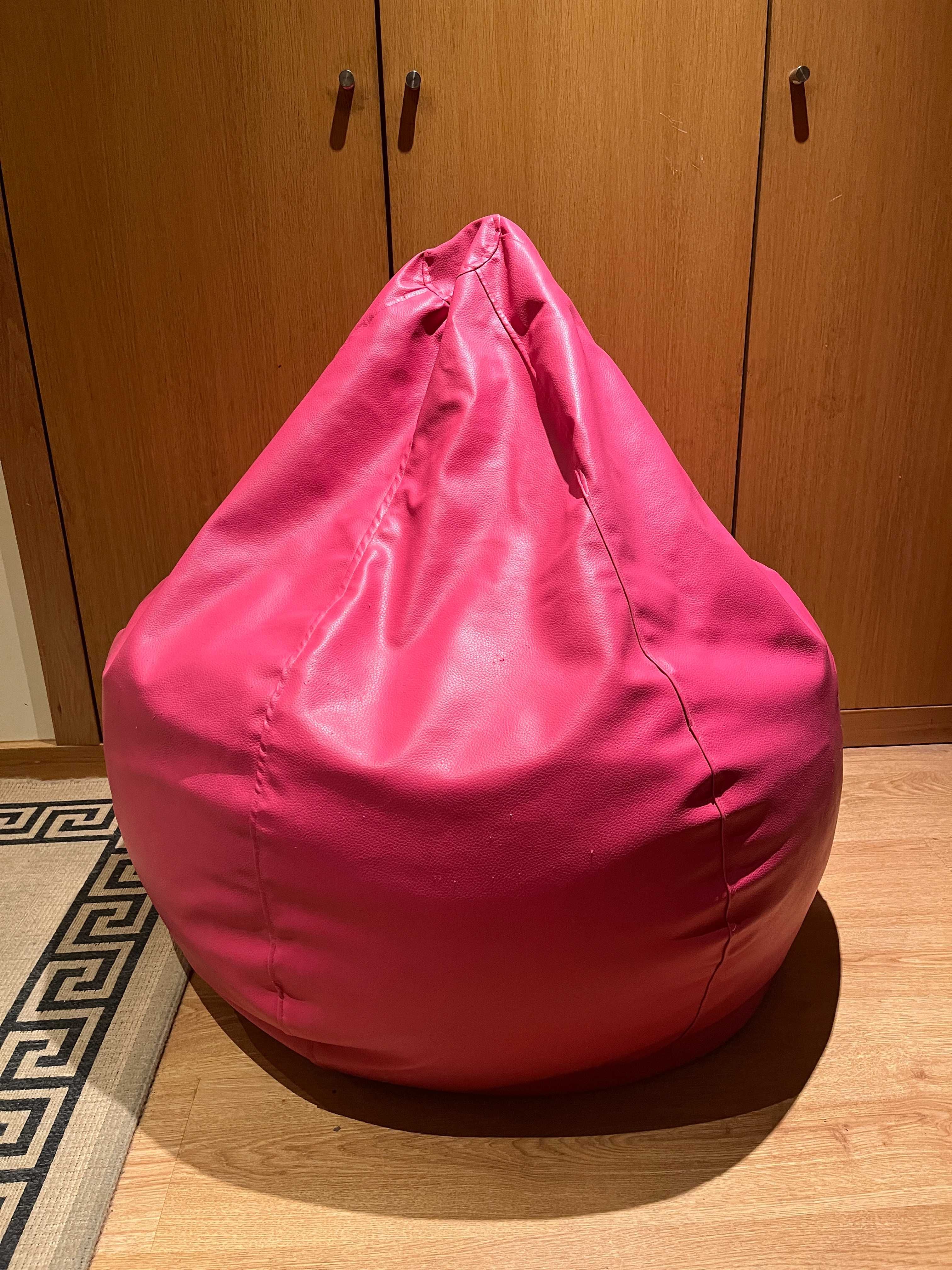 Puf Pera - Cor-de-Rosa 110 cm - Espaço Casa
