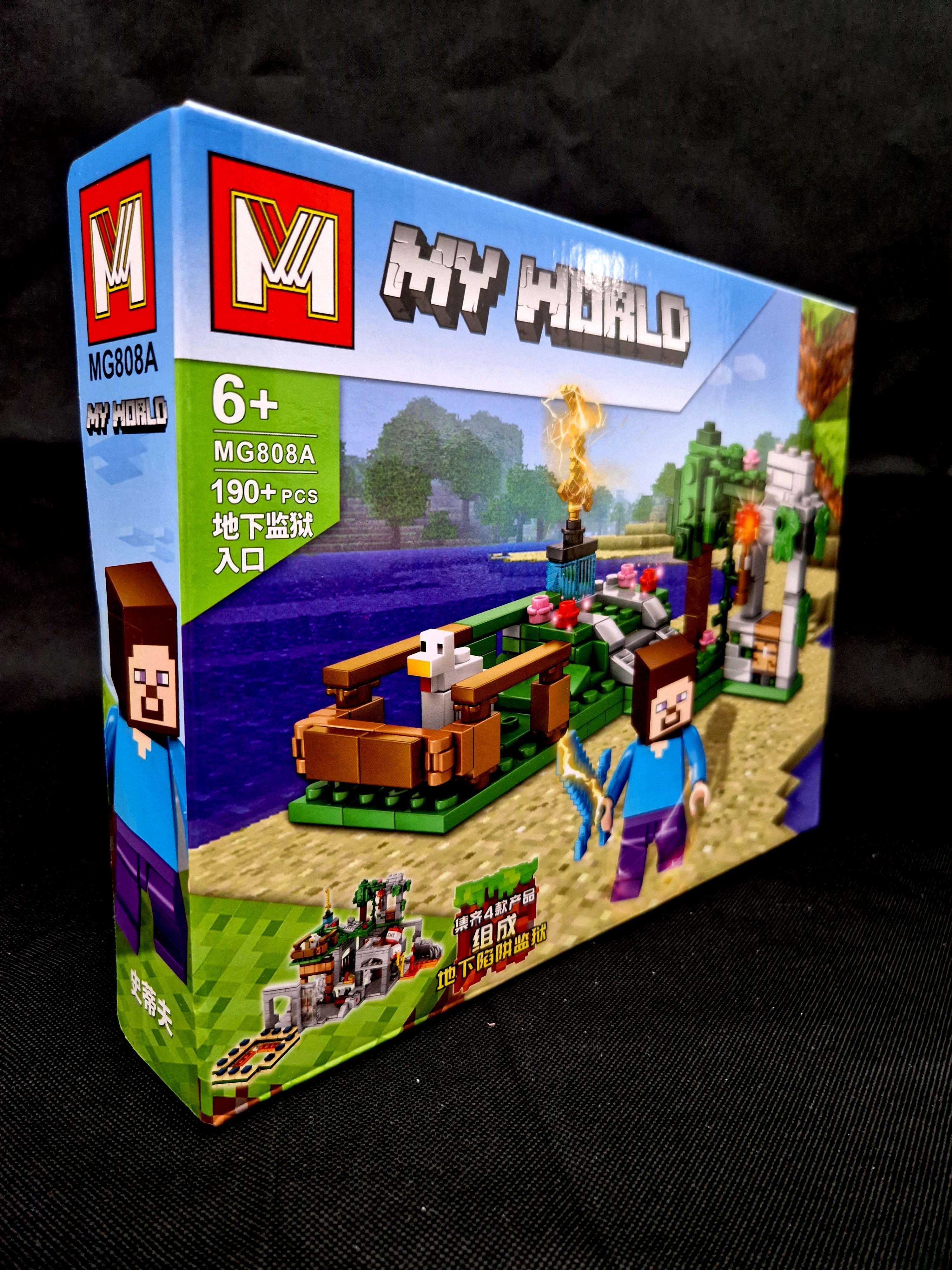 Klocki Plastikowe MyWorld 190/174pcs Minecraft