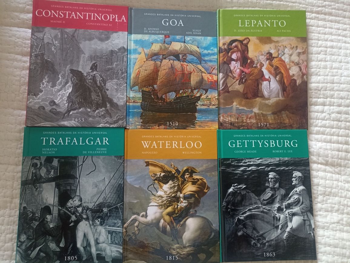 Coleção: Grandes Batalhas da História Universal"
33 volumes