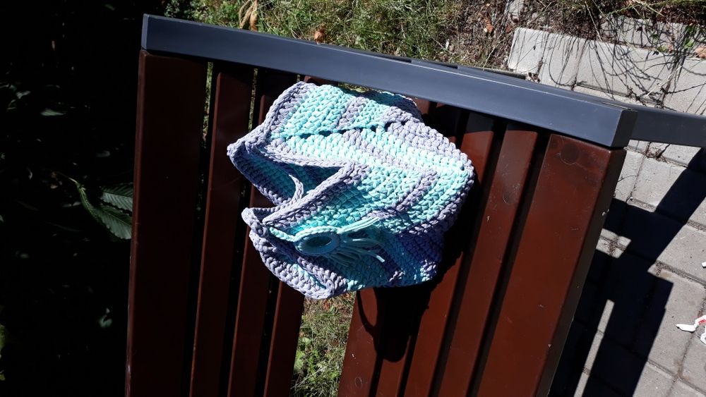 Torba bawełniana hanmade rękodzieło