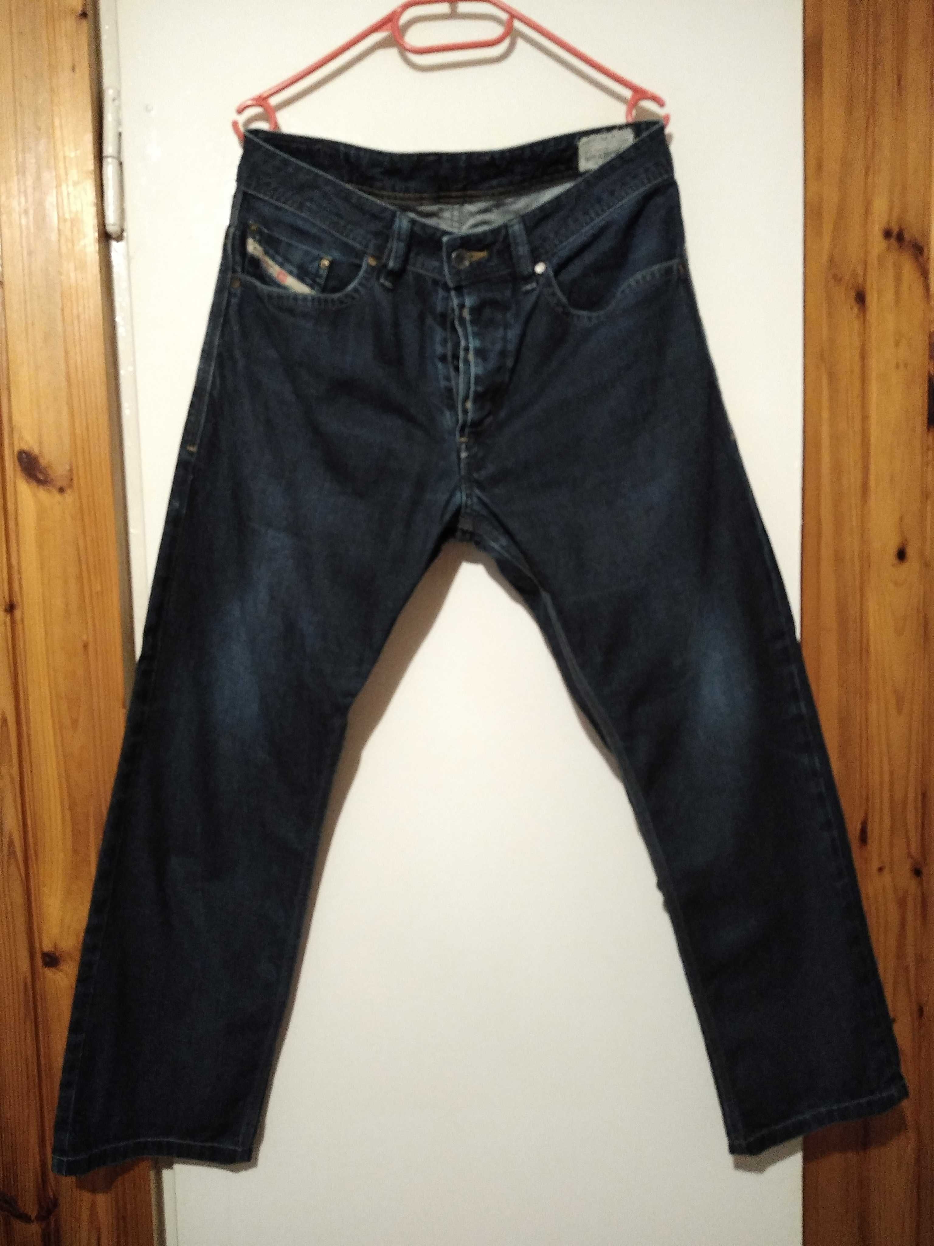 Spodnie jeansy granatowe Diesel Industry Rozmiar W31 L32