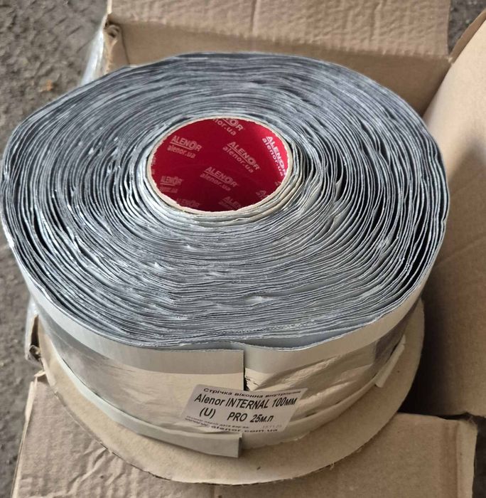 Стрічки віконні Alenor 100мм 25м.п (паробар'єр та гідробар'єр)