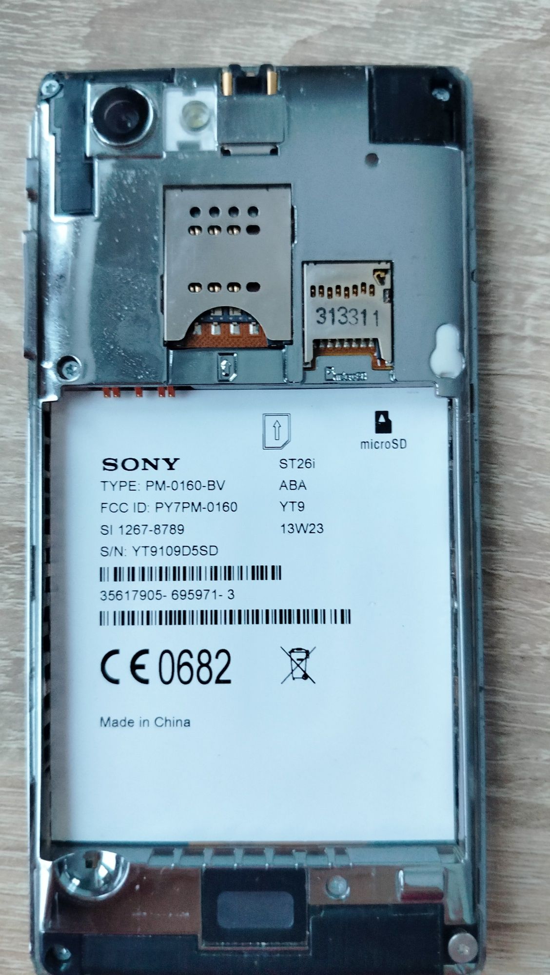 Sony Xperia J ST26