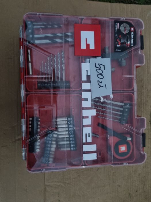 Zestaw  Einhell z wyposażeniem