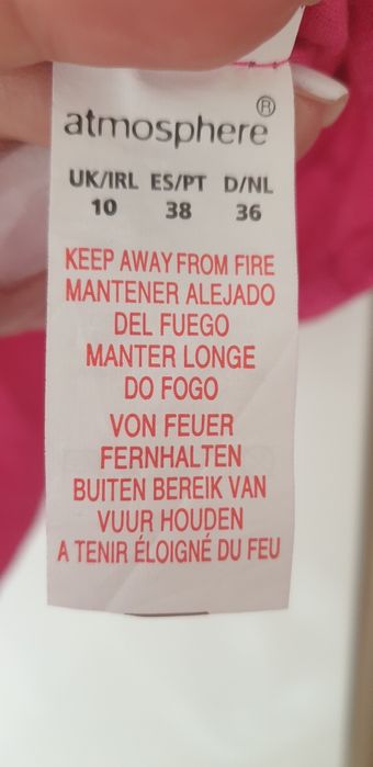 Primark Atmosphere koszula z krótkim rękawem roz. 38 NOWA